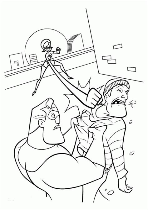 In this new movie, the amazing family assumes a new the youngest children also discover his powers, which are probably the most extraordinary of the family! Incredibles Coloring Pages - Coloringpages1001.com