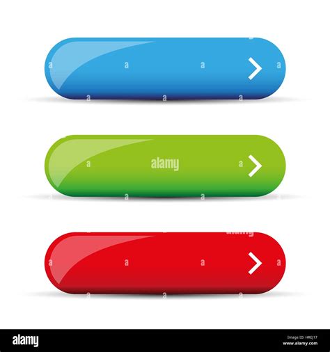 Empty Web Button Vector Stock Vector Image And Art Alamy