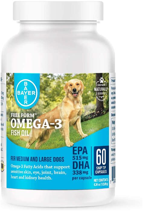 Omega 3 Free Form Fish Oil For Medium And Large Dogs Countrysidepet