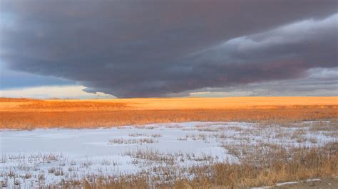 Prairie Winter Sky Winter Sky Prairie Sky