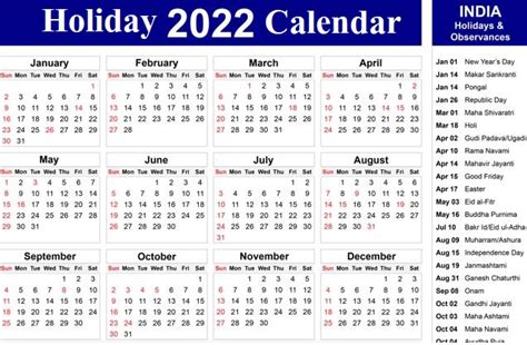 Public Holidays In India In 2022 Check Full List Of Year 2022