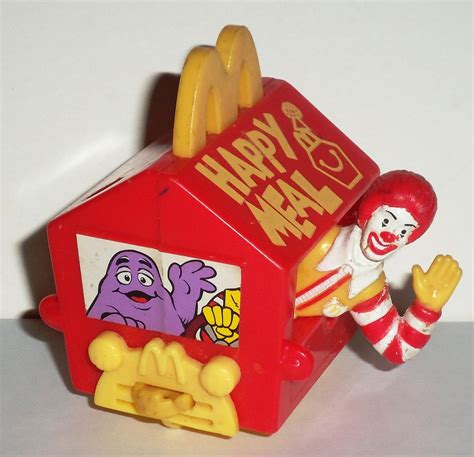 Mcdonald S Happy Birthday Train Ronald Mcdonald In Happy Meal Box
