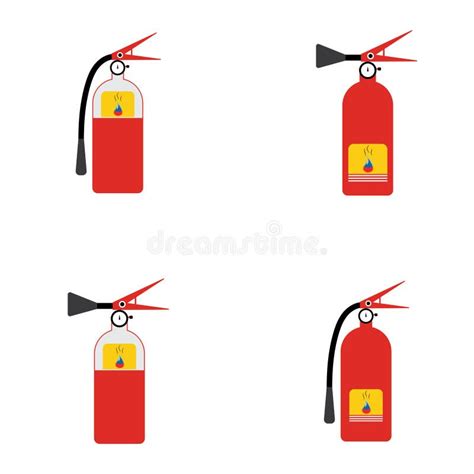 Fire Extinguisher Icon Protection Equipmentemergency Signsafety