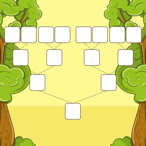 Build your free family tree online with ancestry uk. 10 Best Free Printable Family Tree Template Kids - printablee.com