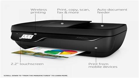 Hp Officejet 3830 All In One Wireless Printer With Mobile Printing