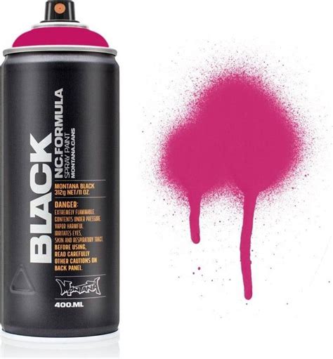 Montana Cans Black Spray 400ml Punk Pink Blk3145 Pris