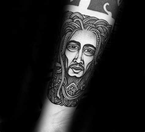 See more of bob marley tattoo shop and salon on facebook. 60 Bob Marley Tattoos For Men - Jamaican Design Ideas