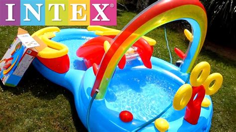 Intex Rainbow Ring Play Center Inflatable Products