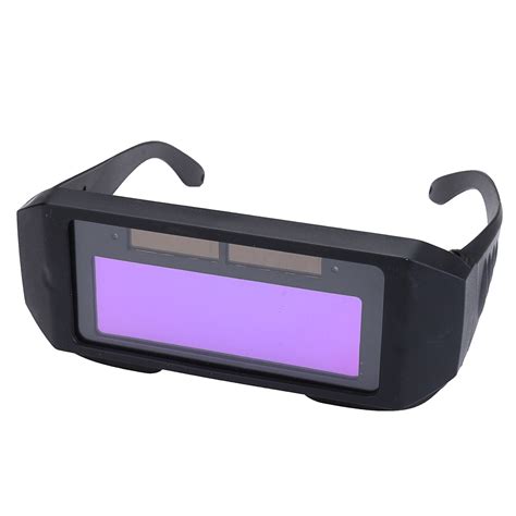 new solar powered auto darkening welding mask helmet eyes goggle glasses workplace safety