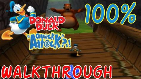Donald Duck Quack Attack Full 100 Walkthrough Goin Quackers