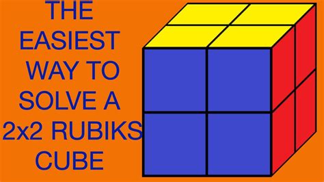 24 The Best And Easiest Way To Solve A 2x2 Rubiks Cube 2020 Youtube