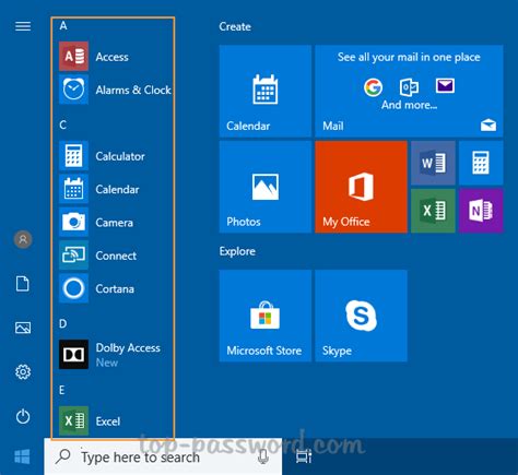 How To Hide Remove The “all Apps” List In Windows 10 Start Menu