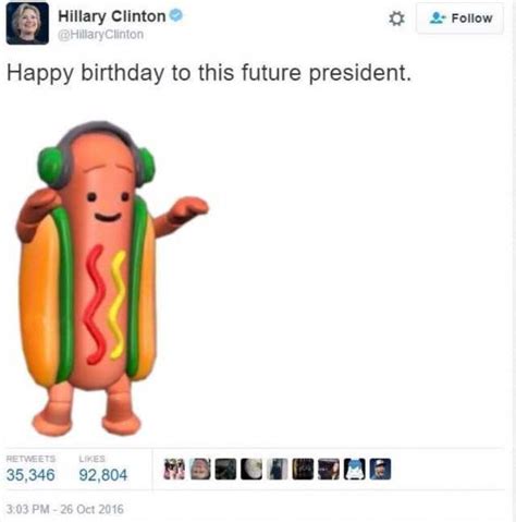 Hillary Clinton Hillaryclinton Happy Birthday To This Future President