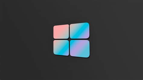 Wallpaper Windows 10 Minimalism Cleaning Colorful