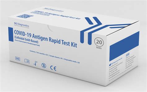 Sg Diagnostics Covid 19 Saliva Antigen Rapid Test Kit Sg Diagnostics