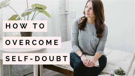 How To Deal With Negative Thoughts And Self Doubt Mindset Tips The