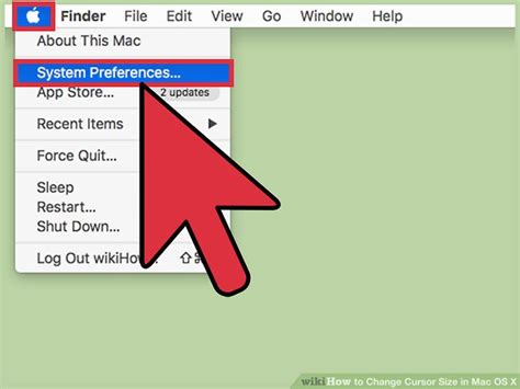 How To Change Cursor Size In Mac Os X 9 Steps With Pictures