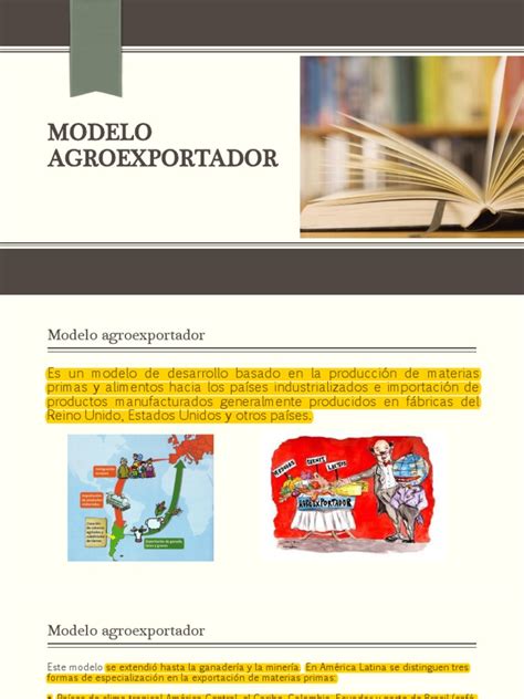 Modelo Agroexportador Pdf