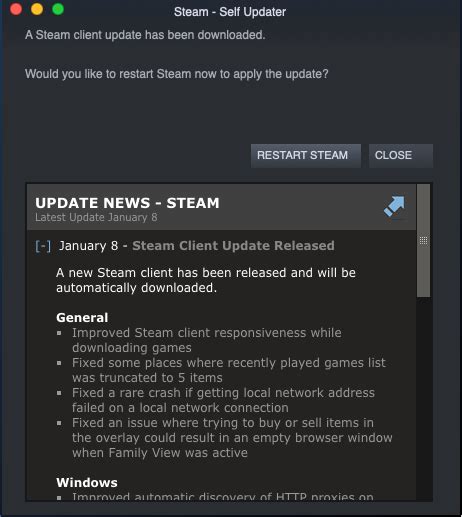 This Steam Update Keeps Popping Up For Me Even Though I Have Accepted