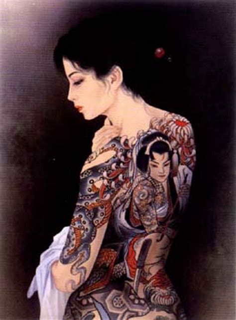 Japanese Geisha Tattoo Wallpaper Japanese Geisha Tattoo Geisha