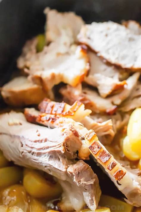 Reduce heat to 325 degrees, and roast meat for about 45 minutes. How to Cook a Boneless Pork Loin Roast - Oven roasted pork ...