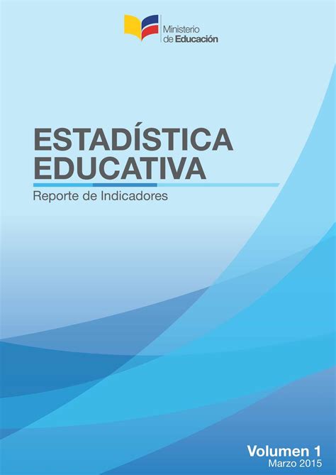 Calaméo Estadística Educativa Vol 1