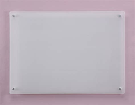 23 X 35 ½ Frosted Glass Dry Erase Whiteboard Home Décor