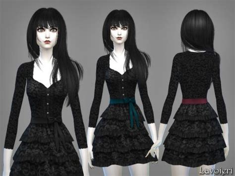 Pin On Gothic Punk Sims 4