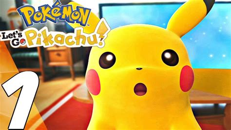 Pokemon Let S Go Pikachu Gameplay Walkthrough Part 1 Prologue Full Game Switch Youtube