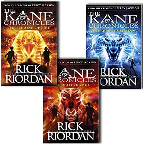 The Kane Chronicles Collection 3 Books Set Pack Rrp £2897 Rick