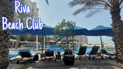 Riva Beach Club Dubai Uae Youtube