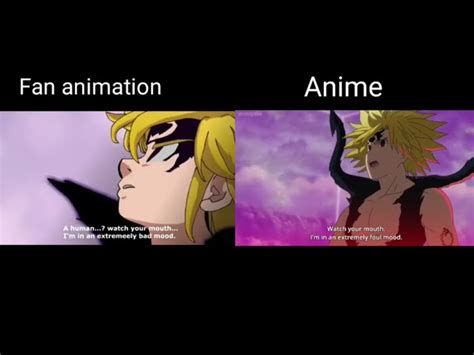 This is a list of notable demons that appear in works of fiction, not limited to writing or to entertainment purposes. Meliodas vs Escanor 1st half (Fan animation vs Anime) - clipzui.com
