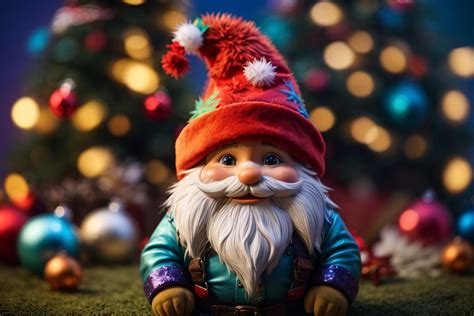 Adorable Christmas Gnome Free Stock Photo Public Domain Pictures