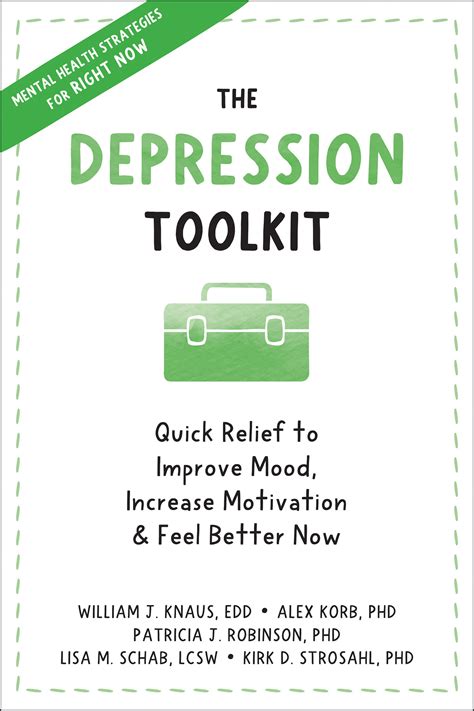 The Depression Toolkit Quick Relief To Improve Mood Increase