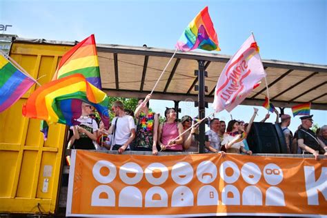 Warsaw`s Equality Parade The Largest Gay Pride Parade In Central And Eastern Europe Brought