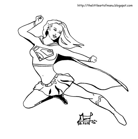 Free printable supergirl coloring pages for girl! Supergirl Coloring Pages - Coloring Home
