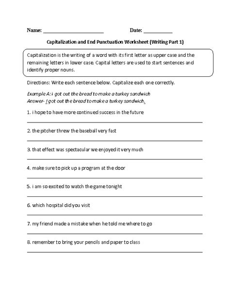 16 5th Grade Punctuation Worksheets