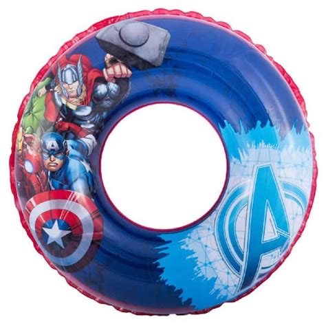 Swimways Marvel Avengers 20 In Inflatable Swim Ring 6039009 The Home