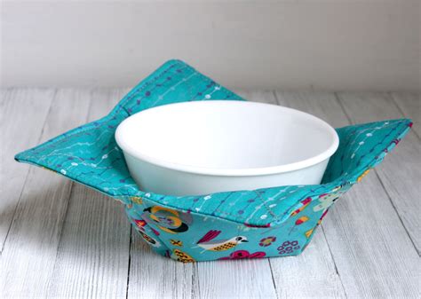 Reversible bowl cozy soup bowl cozy hot bowl holder kitchen | Etsy | Bowl cozy, Hot bowl holders 