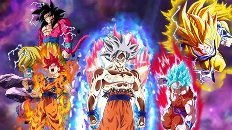 Goku Transformations Image Id 239314 Image Abyss