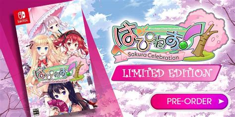 Happiness Sakura Celebration For Switch Open For Pre Order Now