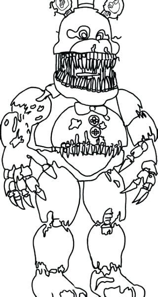 Springtrap Coloring Pages At Free Printable