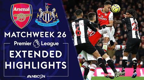 Arsenal V Newcastle Premier League Highlights 2162020 Nbc