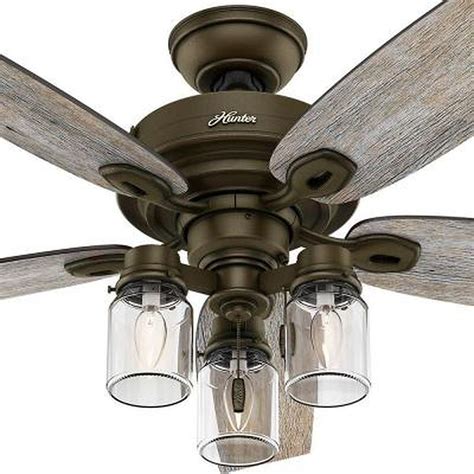 Farmhouse And Rustic Ceiling Fans Lowes Lnc Timeless 4 Light