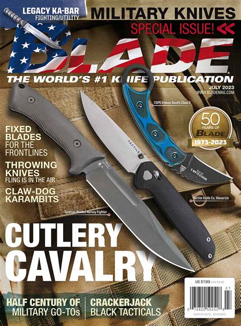 Blade Magazine July 2023 Gundigest Store