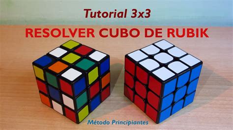 Resolver Cubo de Rubik 3x3 Tutorial Método Principiantes VPL Cuber