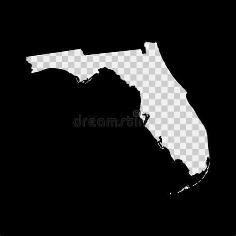 Florida Map State Vector Stock Illustrations 4417 Florida Map State