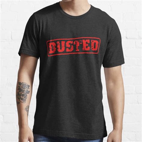 Busted T Shirt By Chocolatepills Redbubble Pop T Shirts Music T Shirts Busted T Shirts
