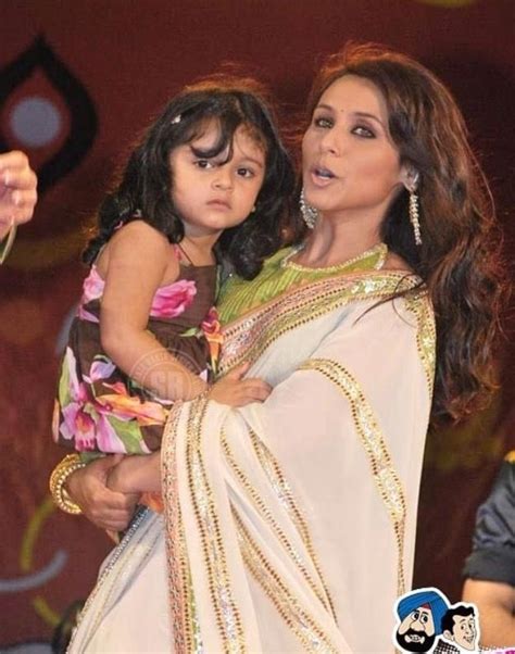 Rani Mukherjee With Her Daughter Adira Photoshoot Blouse Designs Bollywood