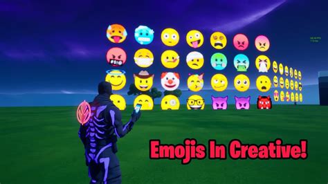 How To Get Emojis In Fortnite Creative Unreleased Emojis In Creative